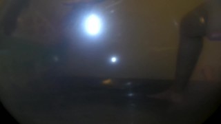 Fucking 36" Balloon and cumming in it