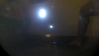 Fucking 36" Balloon and cumming in it