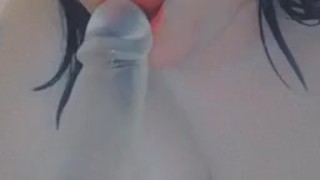 PAWG playing in the shower for her onlyfans