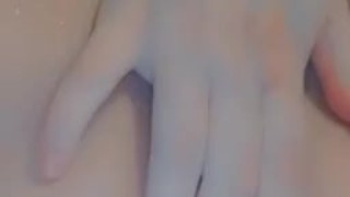 PAWG playing in the shower for her onlyfans