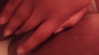 Wet pussy in the shower
