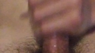 Edging Oiled Up Cock