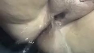 Pissing on the ground 