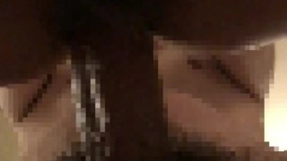 【個人撮影】生ハメ　女子大生と生バック　挿入部丸見え　完全オリジナル　japanese Hentai Couple Sex Doggy Style