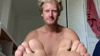 Foot worship video for you goons 