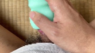 キツキツおなほお〇んこに喘ぎながら生中だししちゃいました～オナニー中毒～