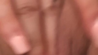 Fingering myself while family is in the other room