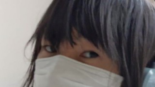 A boy who can't stop masturbating even if his hands get chapped.