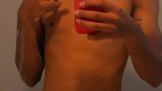 Out the shower 😍🤤