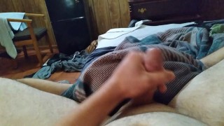 Solo Messy Spit Lube, with Cum