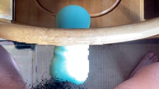 「きもちい///」おなほを固定してノーハンド腰振りオナニー～オナニー中毒～
