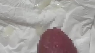 jerk off and cumshot close up