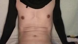 Masked gay nasty sloppy cumload