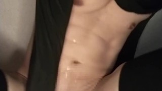 Masked gay nasty sloppy cumload
