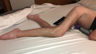 Quadriplegic Leg Spasm Using Anal Toy And Massage Gun