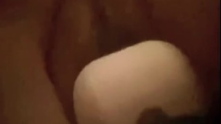 Fucking my ass with a dildo until I cum hard