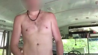 Horny in an abandon bus.…✊🏼😏