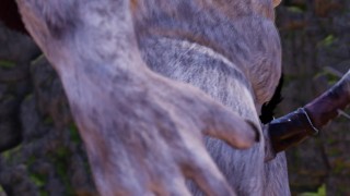 Furry Monster avler saftig fitte | Big Cock Monster | 3D Porn