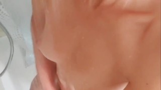 I want to be touched in the shower