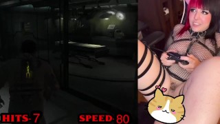 Goth girl plays dead space 2 part 1