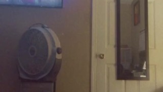Horny Babe Shaking Fat Ass