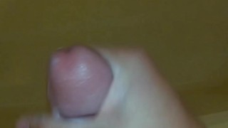 Showing girlfriend how to jerk me (CUMSHOT) (close up))