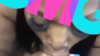 Sucking Daddy on his Break