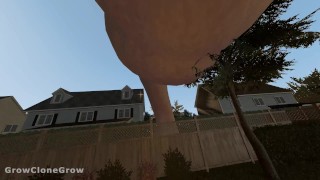 Backyard Giantess Growth (+POV)