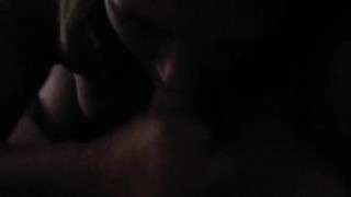 Nice ass sucking cock