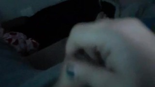 pup shadow pawing off without asking daddy