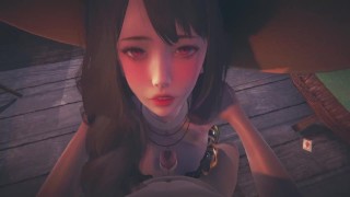 Beautiful Witch - Realistic Hentai - (Uncensored)