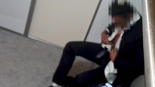 JERK OFF IN THE TRAIN