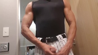 BASEBALL ATHLETE JERK OFF