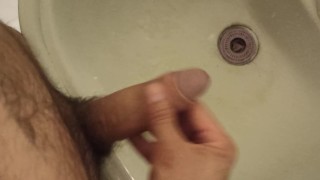 Came to visit and decided to piss in the bathroom.