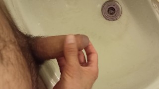 Came to visit and decided to piss in the bathroom.