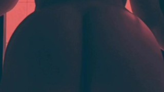 Silhouette Challenge latina Big ass