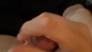 Big chubby dick cumshot