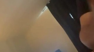 Stroking my dick, no cum