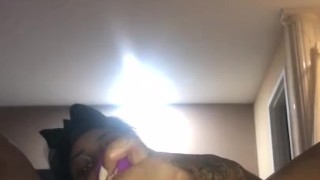 Omgggggg Ebony Findom Uses Vibrator To Squirt ( Full Video on Onlyfans)