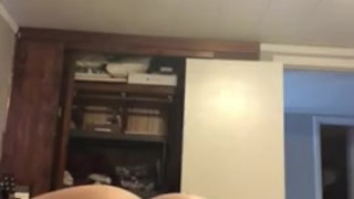 Playing with my pussy watch my ass twitch when I cum