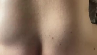 The 9cm big anal plug has turned out the rectum