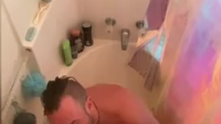 Shower fun - water sports, rimming, deep throat and facials