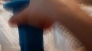 Squirting for Big Blue 