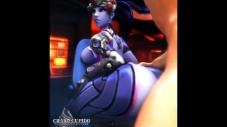 Animation. Widowmaker gets anal massage [Grand Cupido]( Overwatch )
