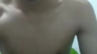 Probando mi semen, delicioso !! DamonHardx