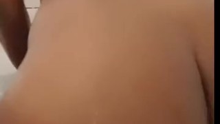 Horny Ebony Slut Twerks in Bubblebath 