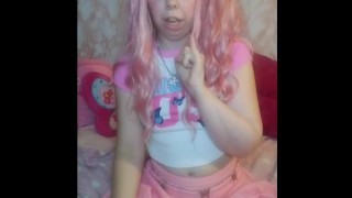 Kawaii Egirl teases and laughs at you | Small Penis Humiliation ♡ full video on Manyvids ♡ link in m