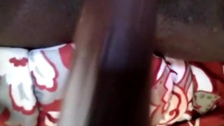 Creamy ebony squirter
