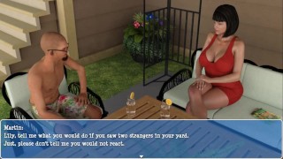 Lily of The Valley:Housewife Topless By The Pool-S3E14