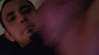 Solo Big dick stroking